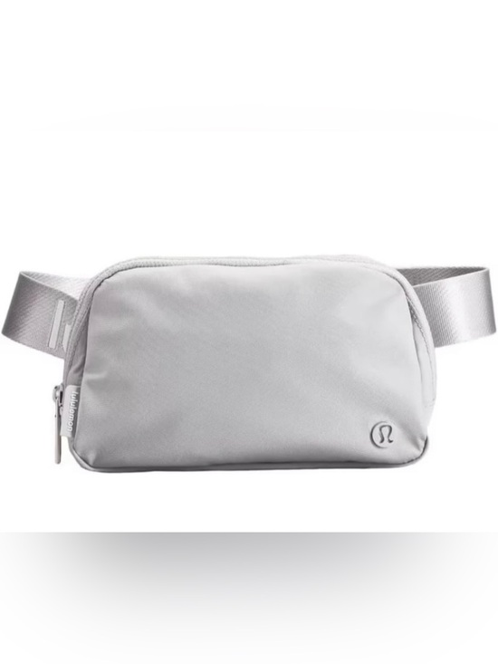 lululemon athletica Handbags - Lululemon Athletica Light Gray Belt Bag